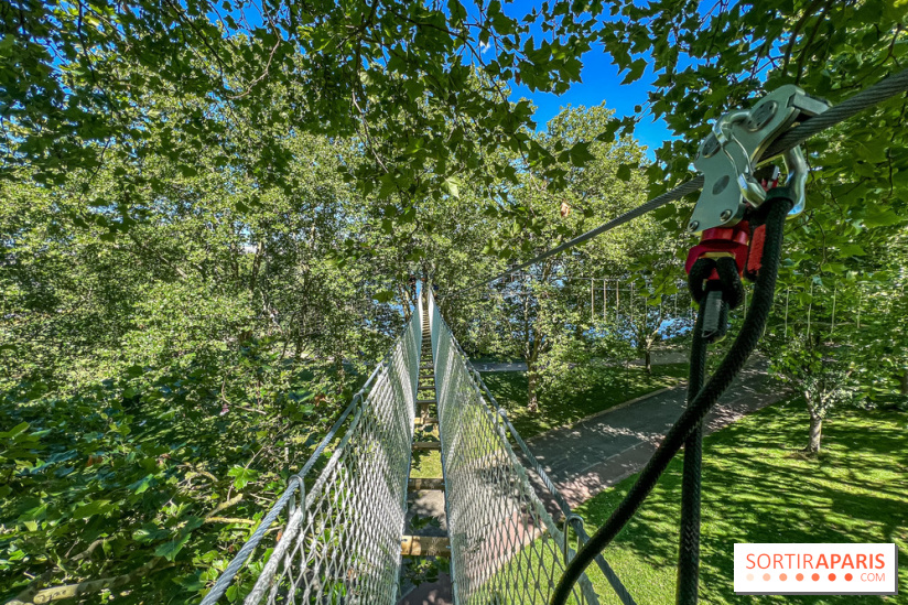 Accrocamp Créteil, les photos de l'accrobranche 