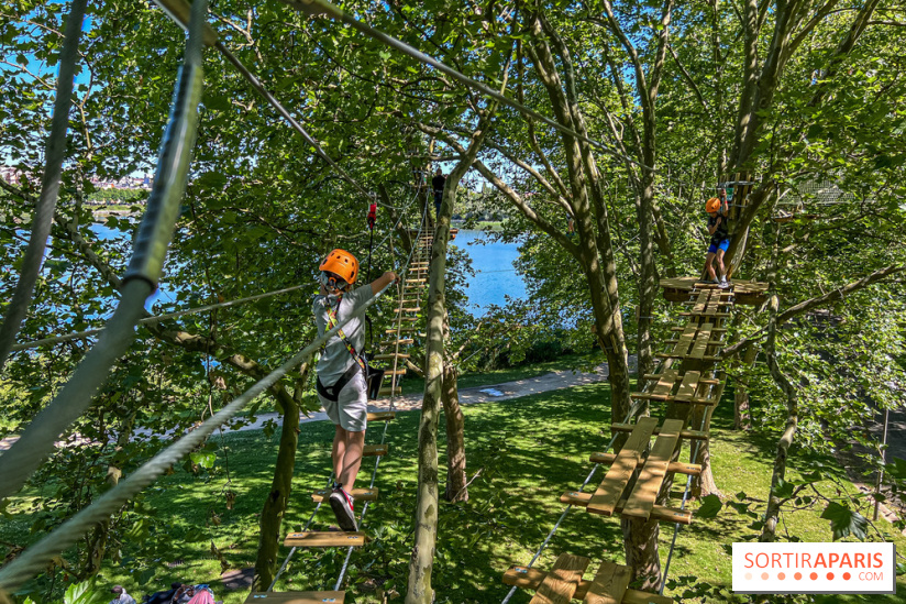 Accrocamp Créteil, les photos de l'accrobranche 
