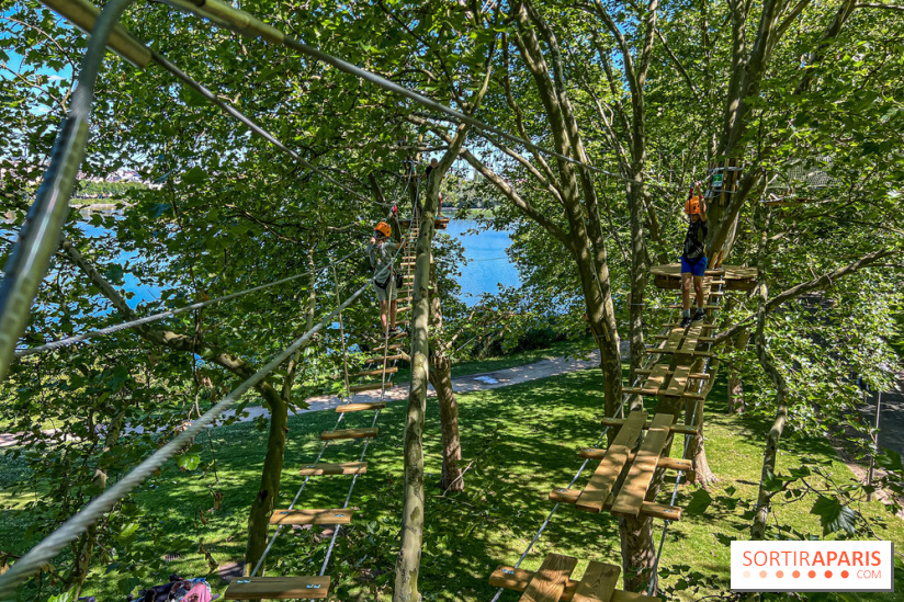 Accrocamp Créteil, les photos de l'accrobranche 
