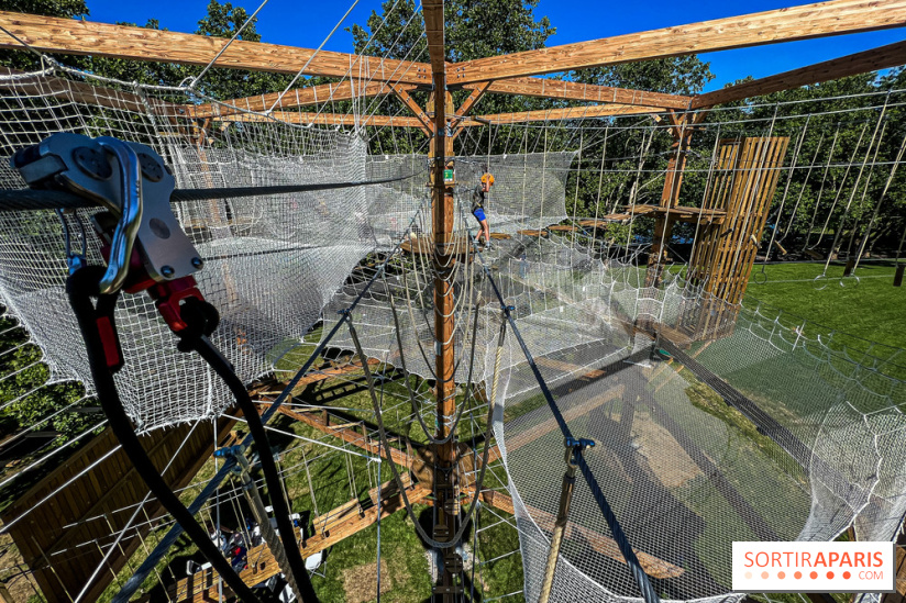 Accrocamp Créteil, les photos de l'accrobranche 
