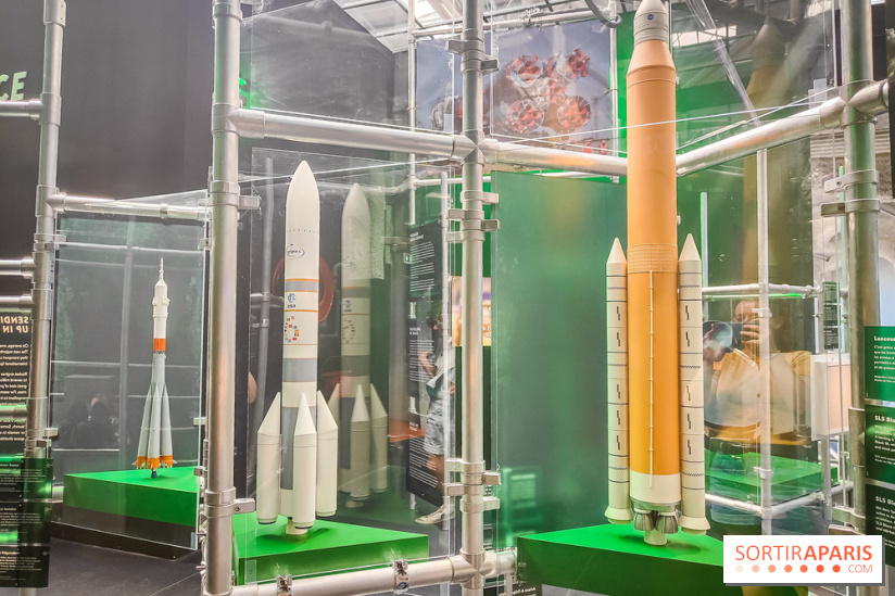 Up to space : devenez un astronaute avec l'exposition du musée de l'Air et de l'Espace, nos photos