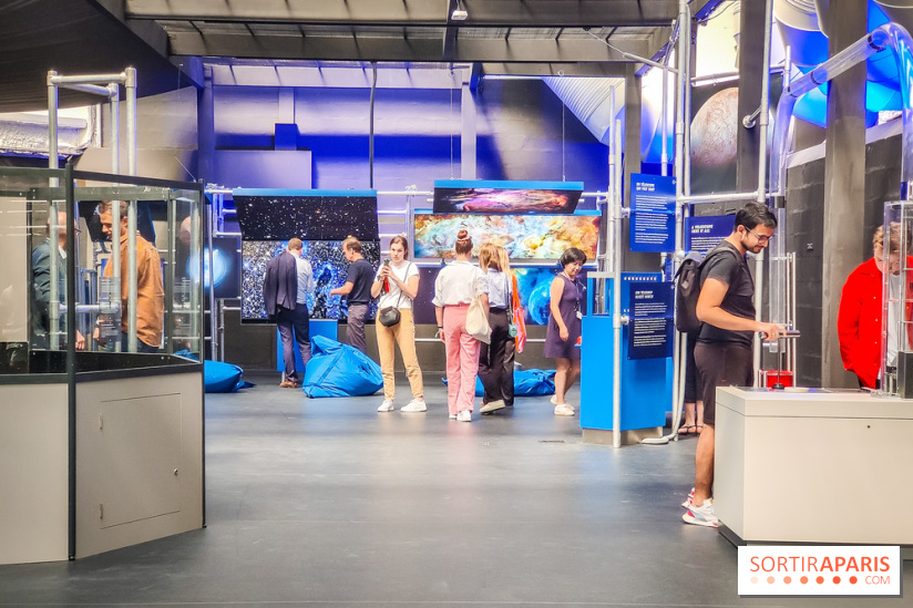 Up to space : devenez un astronaute avec l'exposition du musée de l'Air et de l'Espace, nos photos