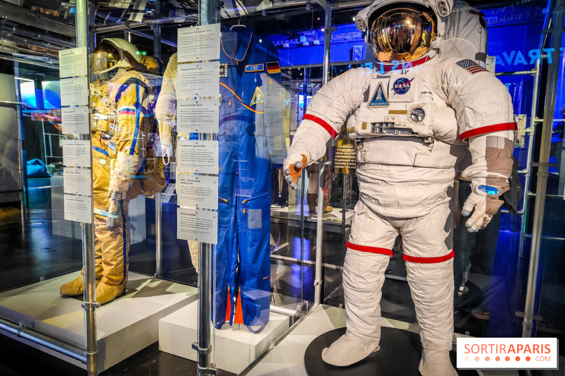 Up to space : devenez un astronaute avec l'exposition du musée de l'Air et de l'Espace, nos photos