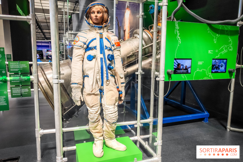 Up to space : devenez un astronaute avec l'exposition du musée de l'Air et de l'Espace, nos photos