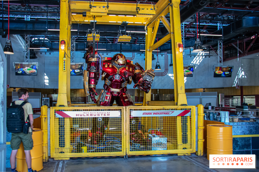 Avengers Campus : Stark Factory, nos photos du restaurant-atelier d'Iron Man à Disneyland Paris
