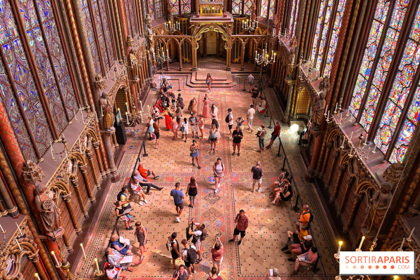 La Sainte-Chapelle et ses 1113 vitraux, un véritable joyau gothique à Paris