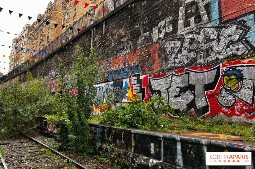 Balade sur la Petite Ceinture du 18e : le Hasard Ludique et la Recyclerie, les incontournables