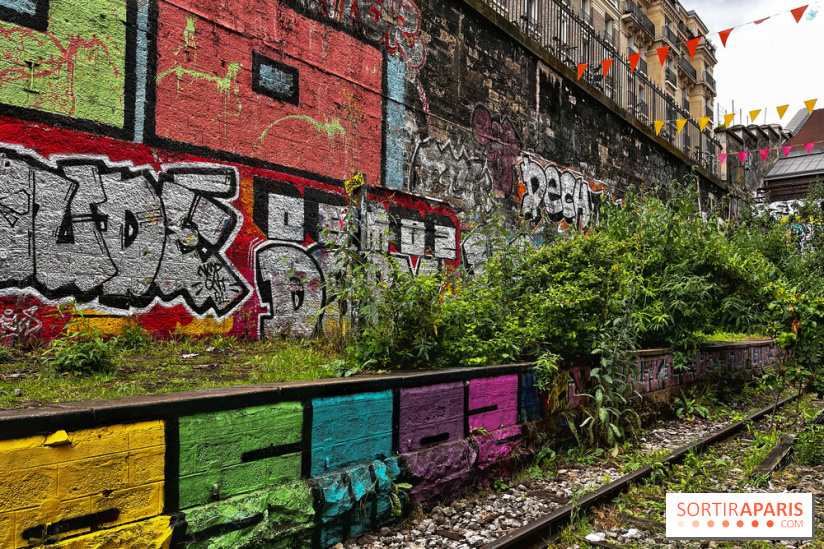 Balade sur la Petite Ceinture du 18e : le Hasard Ludique et la Recyclerie, les incontournables