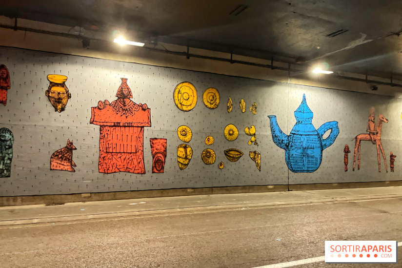Paris : le Tunnel des Tuileries transformé en galerie de street art jusqu'en 2023