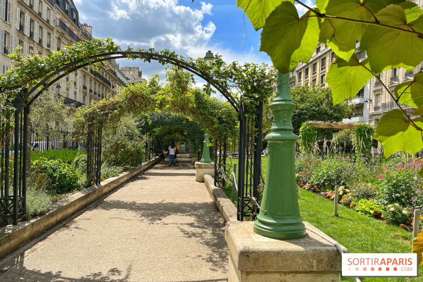 Balade sur la Petite Ceinture du 17e : la promenade Pereire