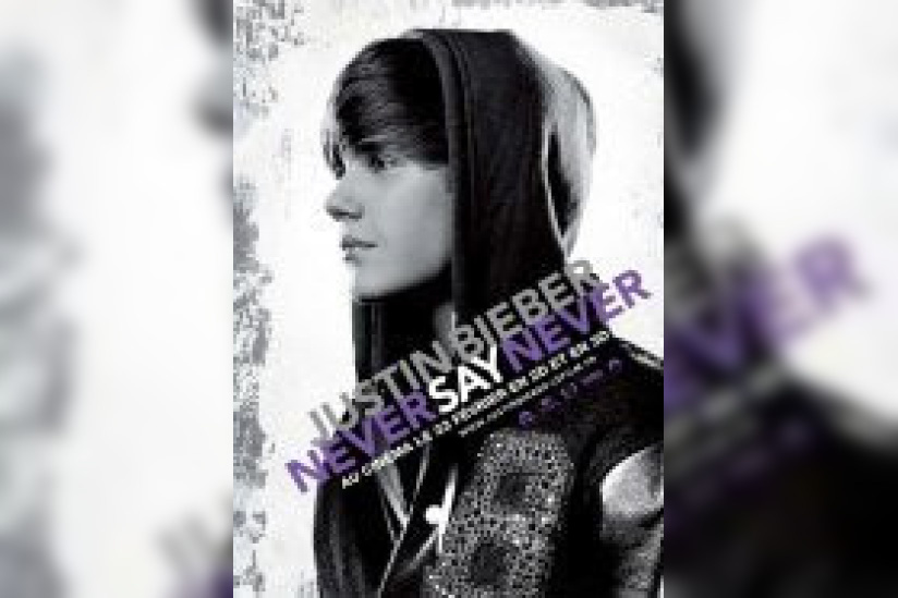 Justin Bieber never say never