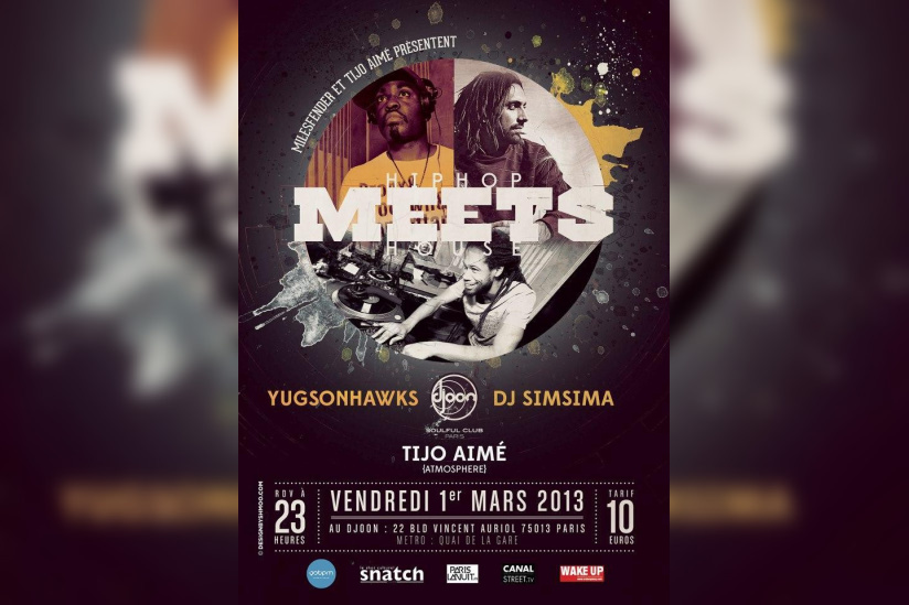 Soirée MEETS (Hip Hop et House)