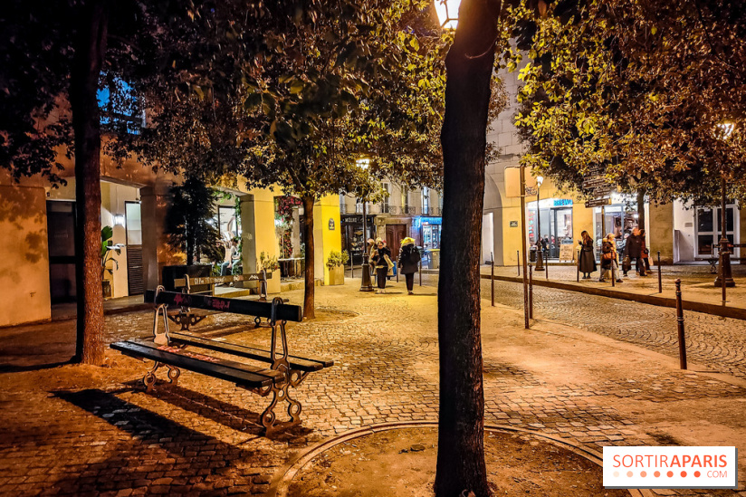 Visuels Paris - place de Thorigny nuit