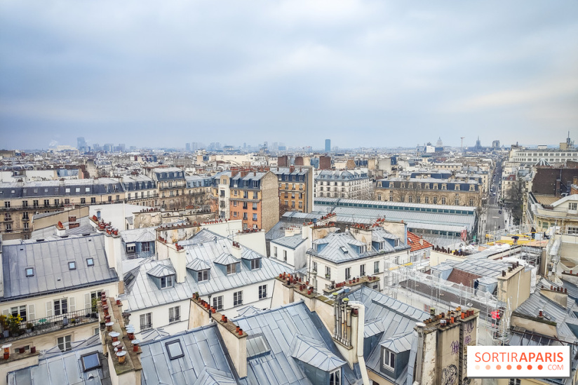 Visuels Paris - vue aérienne toits