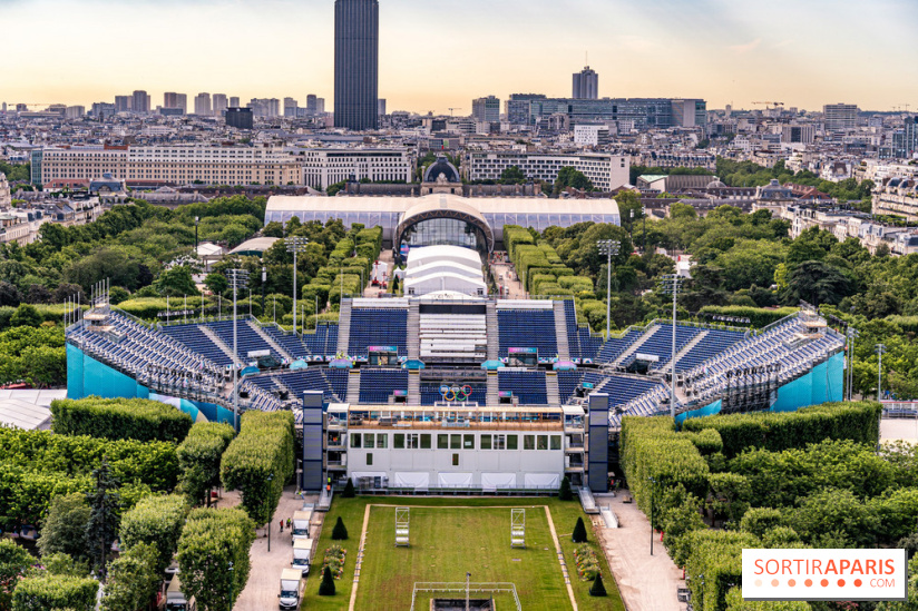 Visuels Paris -  stade Tour Eiffel - champs de mars 