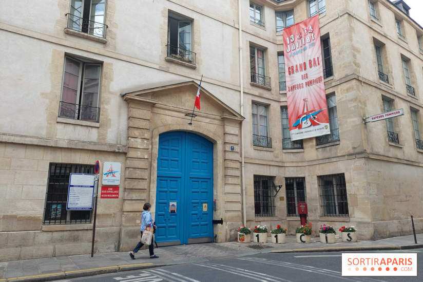 Visuels Paris - Caserne Sévigné caserne des pompiers Paris 4e arrondissement bal des pompiers