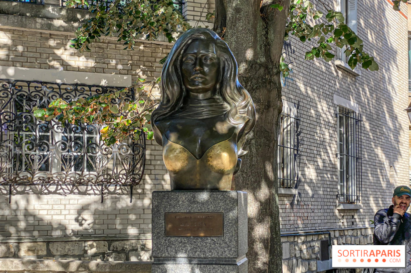 Visuels Paris - Montmartre buste Dalida