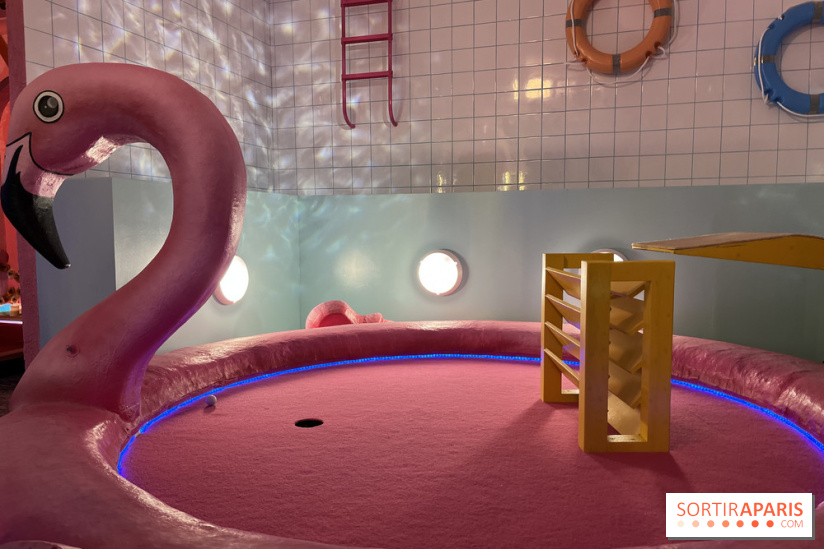 Mad Golf, le premier mini-golf indoor à l'ambiance rétro et insolite au cœur de Paris