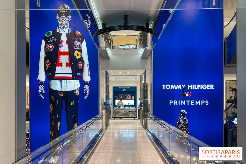 Pop up Tommy Hilfiger x Richard Quinn au Printemps Haussmann