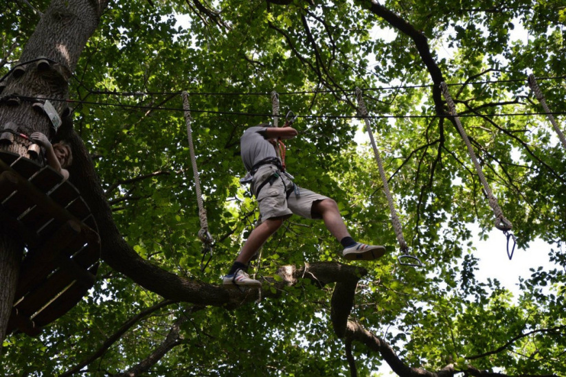 Sainte Assise Aventure, site d'accrobranche du 77