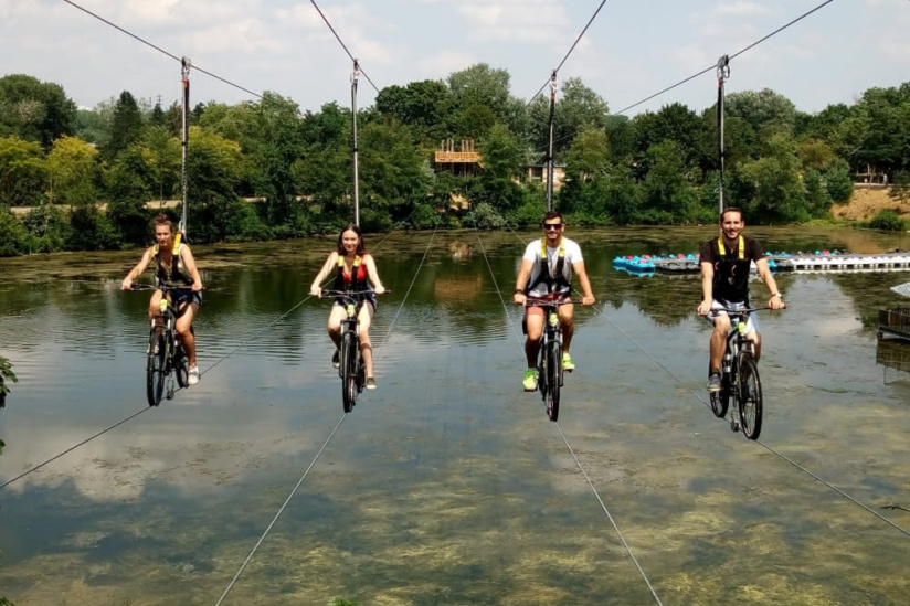 Xtrem Aventures Cergy, l'accrobranche de Cergy