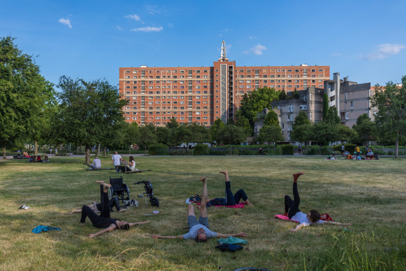 Parc des cormailles à Ivry