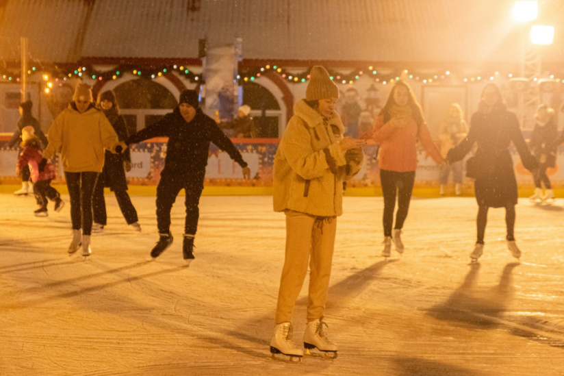 Nuit à la patinoire de Neuilly