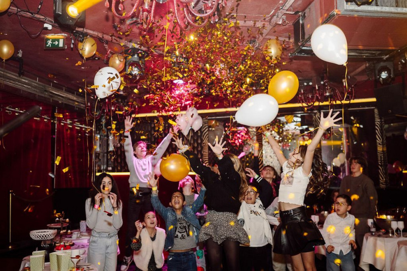 M PARTY : la boum des enfants au restaurant Le Matignon (8e)