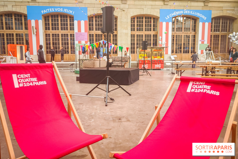 Foire foraine d'art contemporain, l'exposition ludique et immersive du 104 - nos photos