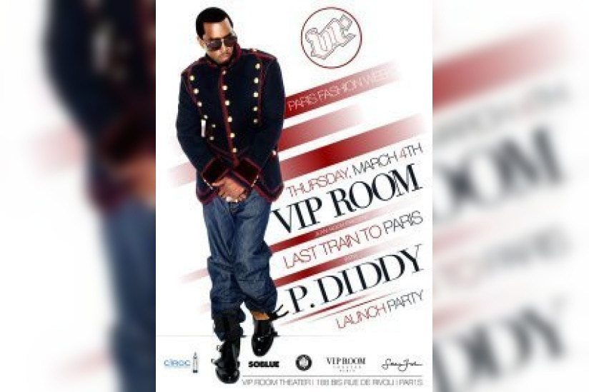P.diddy at vip room theatre Nuits parisiennes