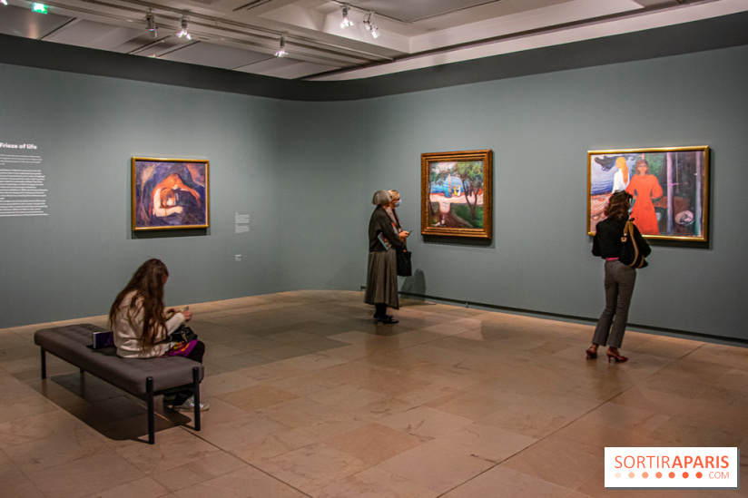 Exposition Edvard Munch, un poème d'amour, de vie et de mort au musée d'Orsay - nos photos