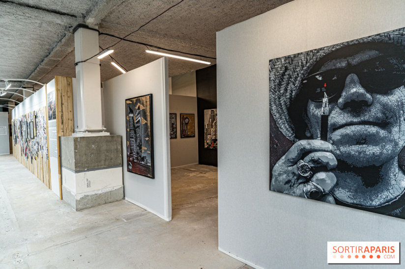 Exposition Jef Aérosol à Paris, 40 ans de pochoirs