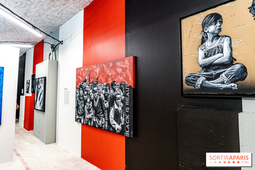 Exposition Jef Aérosol à Paris, 40 ans de pochoirs