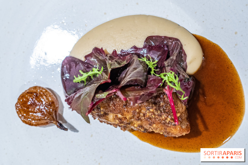 Le Corot restaurant étoilé des Etangs de Corot, les photos du lieu rénové et ses menus