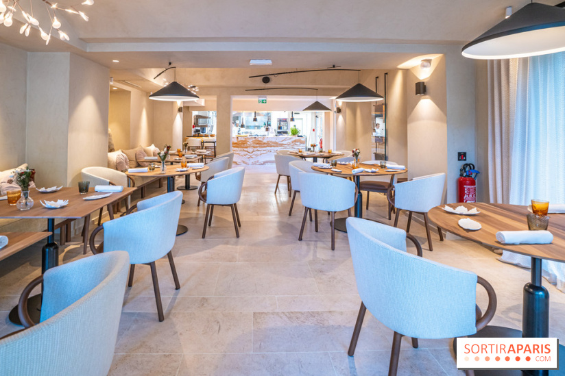 Le Corot restaurant étoilé des Etangs de Corot, les photos du lieu rénové et ses menus