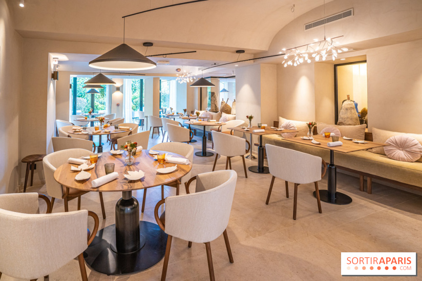 Le Corot restaurant étoilé des Etangs de Corot, les photos du lieu rénové et ses menus