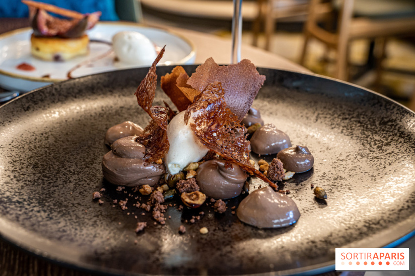 Sphère restaurant Paris 8e - dessert chocolat