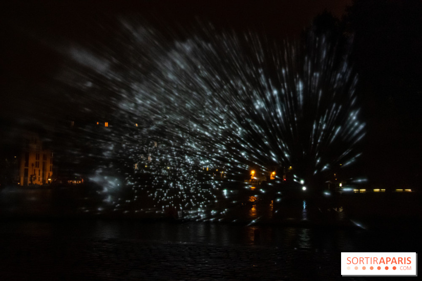 Nuit Blanche 2022 : Constellations, l'installation son et lumière au Canal de l'Ourcq