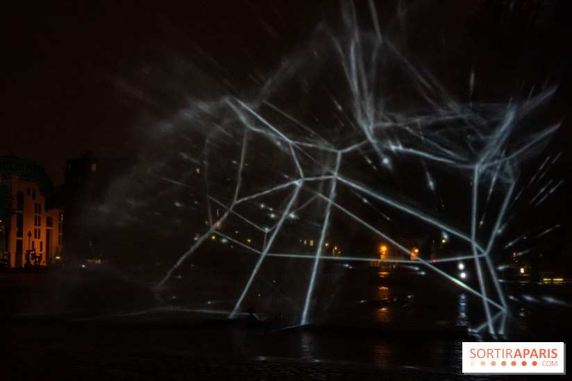 Nuit Blanche 2022 : Constellations, l'installation son et lumière au Canal de l'Ourcq