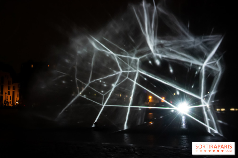 Nuit Blanche 2022 : Constellations, l'installation son et lumière au Canal de l'Ourcq