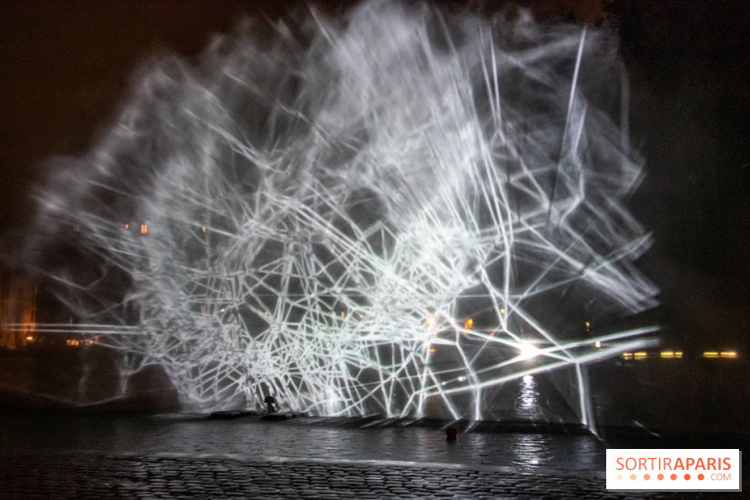 Nuit Blanche 2022 : Constellations, l'installation son et lumière au Canal de l'Ourcq