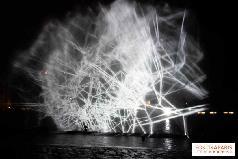 Nuit Blanche 2022 : Constellations, l'installation son et lumière au Canal de l'Ourcq