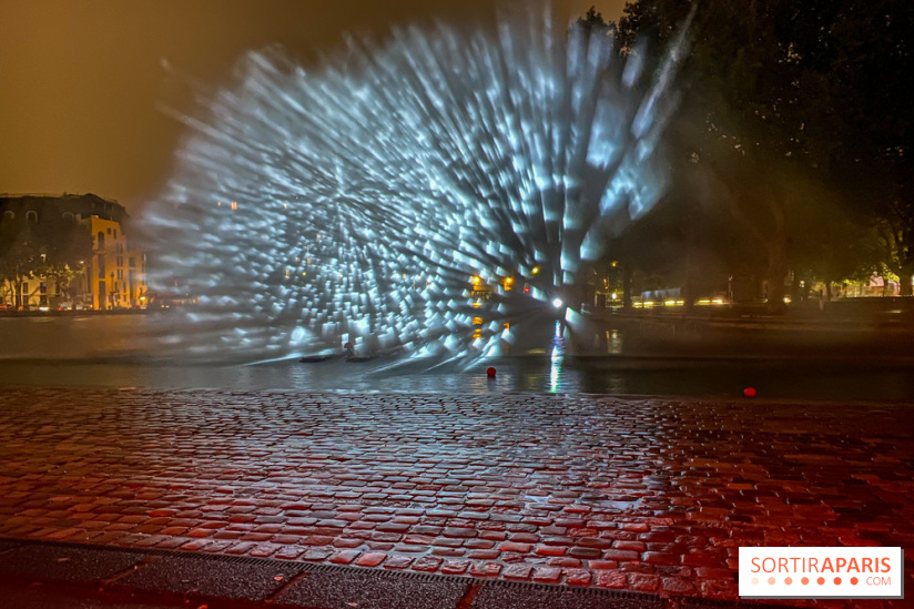 Nuit Blanche 2022 : Constellations, l'installation son et lumière au Canal de l'Ourcq