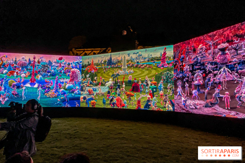 Nuit blanche 2022 au Halles : découvrez Speculum, le Jardin des délices au jardin Nelson Mandela