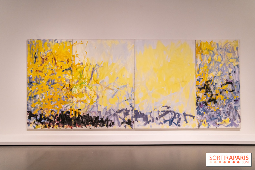 Exposition Monet - Mitchell Fondation Vuitton - Joan Mitchell  -  impressionnisme abstrait