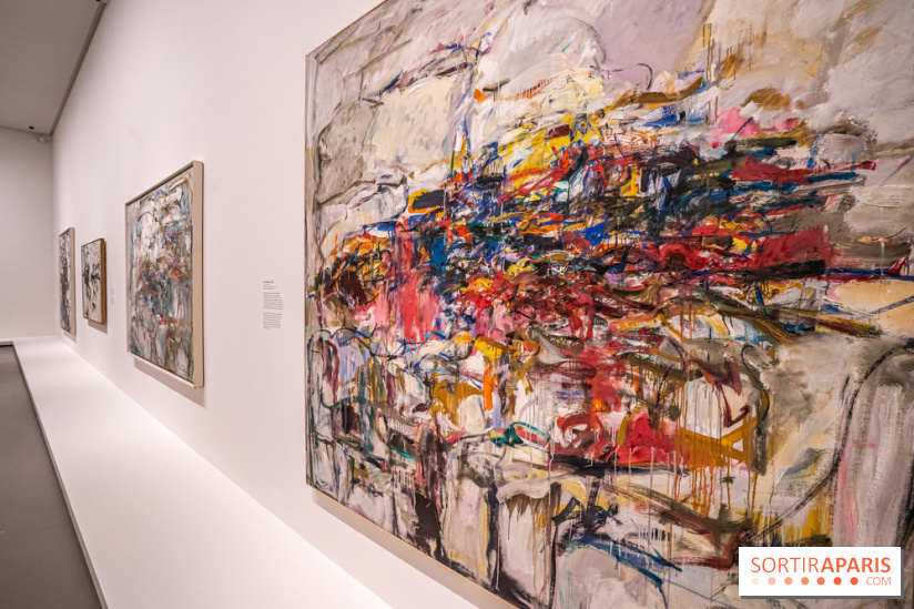 Exposition Monet - Mitchell Fondation Vuitton - Joan Mitchell  -  impressionnisme abstrait