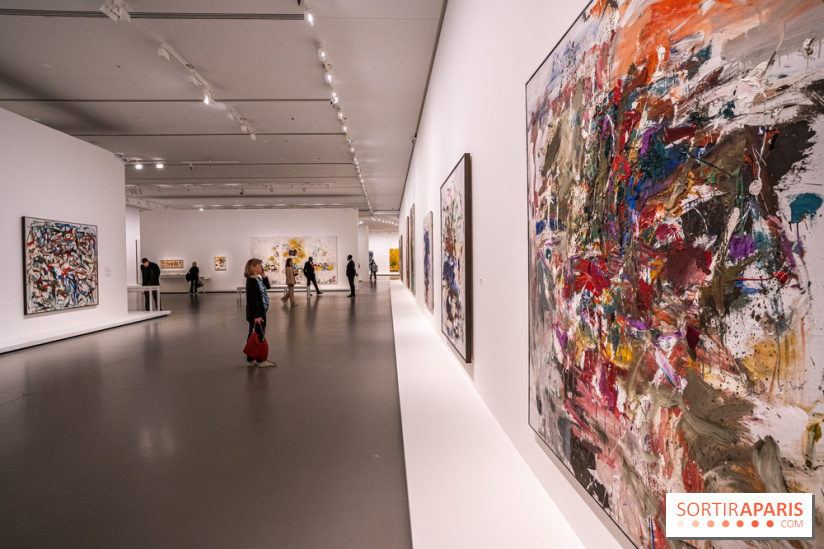 Exposition Monet - Mitchell Fondation Vuitton - Joan Mitchell  -  impressionnisme abstrait