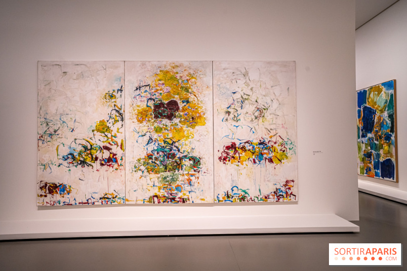 Exposition Monet - Mitchell Fondation Vuitton - Joan Mitchell  -  impressionnisme abstrait