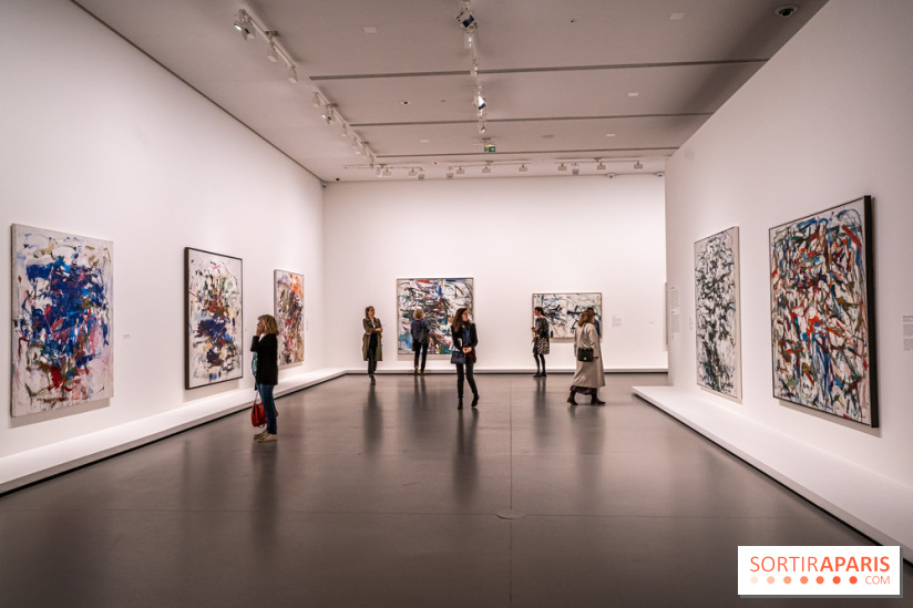 Exposition Monet - Mitchell Fondation Vuitton - Joan Mitchell  -  impressionnisme abstrait