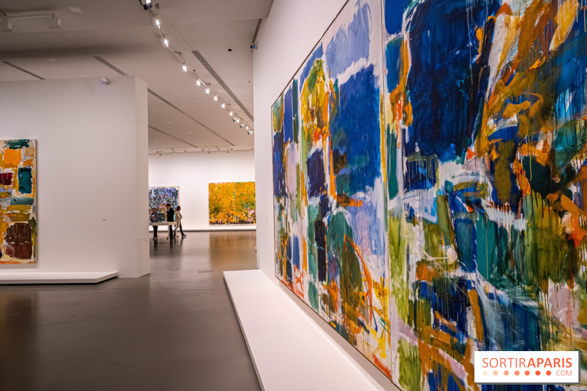 Exposition Monet - Mitchell Fondation Vuitton - Joan Mitchell  -  impressionnisme abstrait